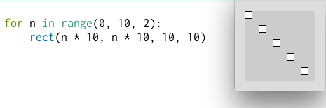 range(0, 10, 2)